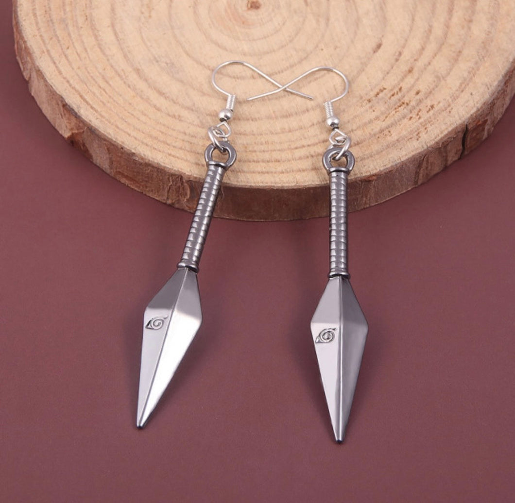 Naruto Dagger Earrings