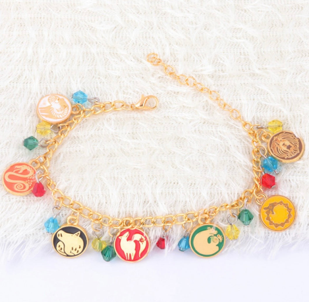 Seven Deadly Sins Charm Bracelet