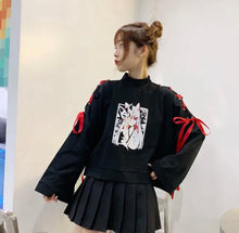 Load image into Gallery viewer, Harajuku Fox Fashion Sweatshirt
