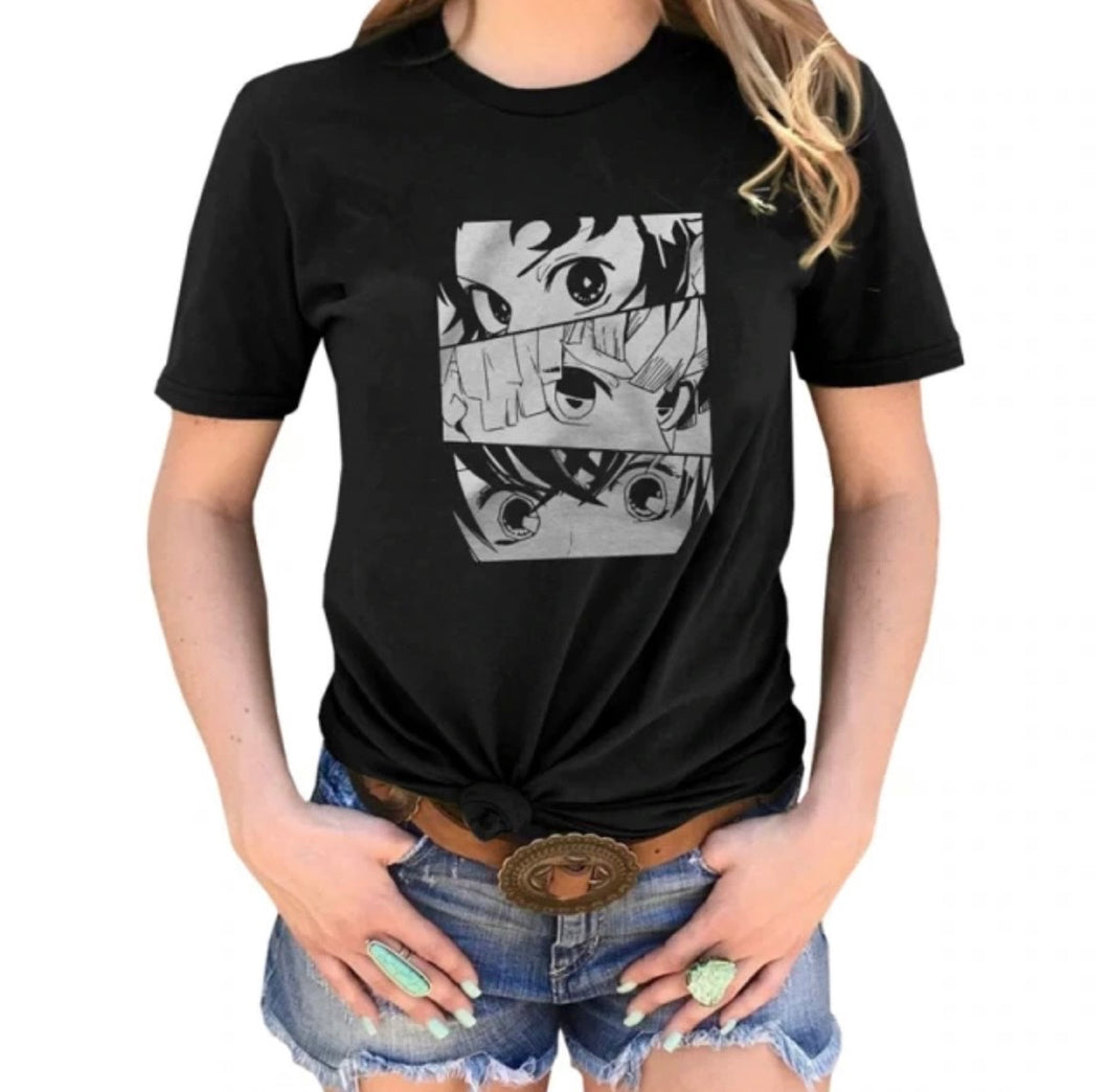 Demon Slayer Eyes Women T-shirt