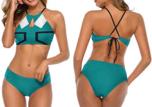 Load image into Gallery viewer, Deku Super Suit Bakini Swimsuit
