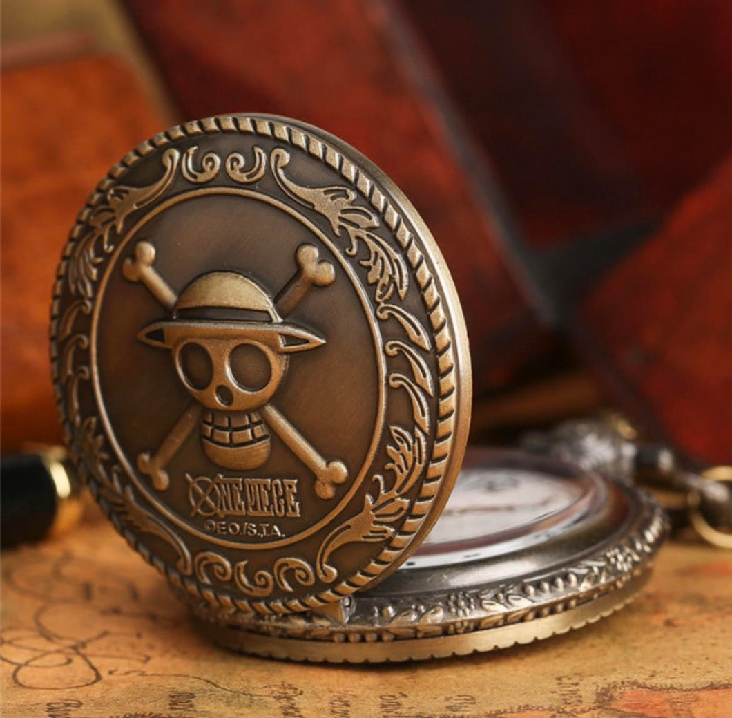 One Piece Pocket Watch Necklace