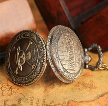 Load image into Gallery viewer, One Piece Pocket Watch Necklace
